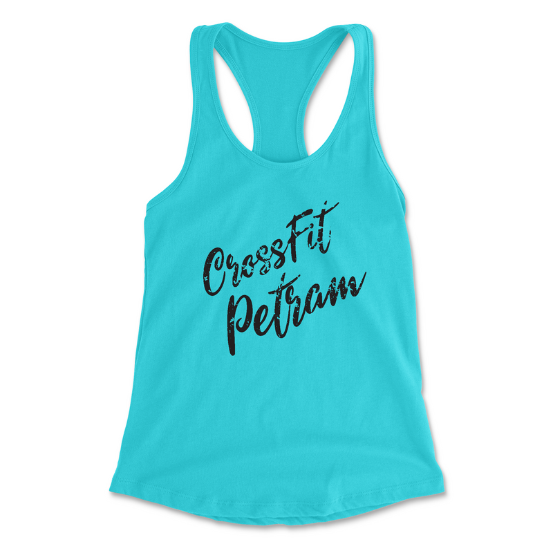 CrossFit Petram Cursive Black Womens - Tank Top