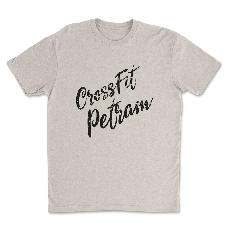 CrossFit Petram Cursive Black Mens - T-Shirt
