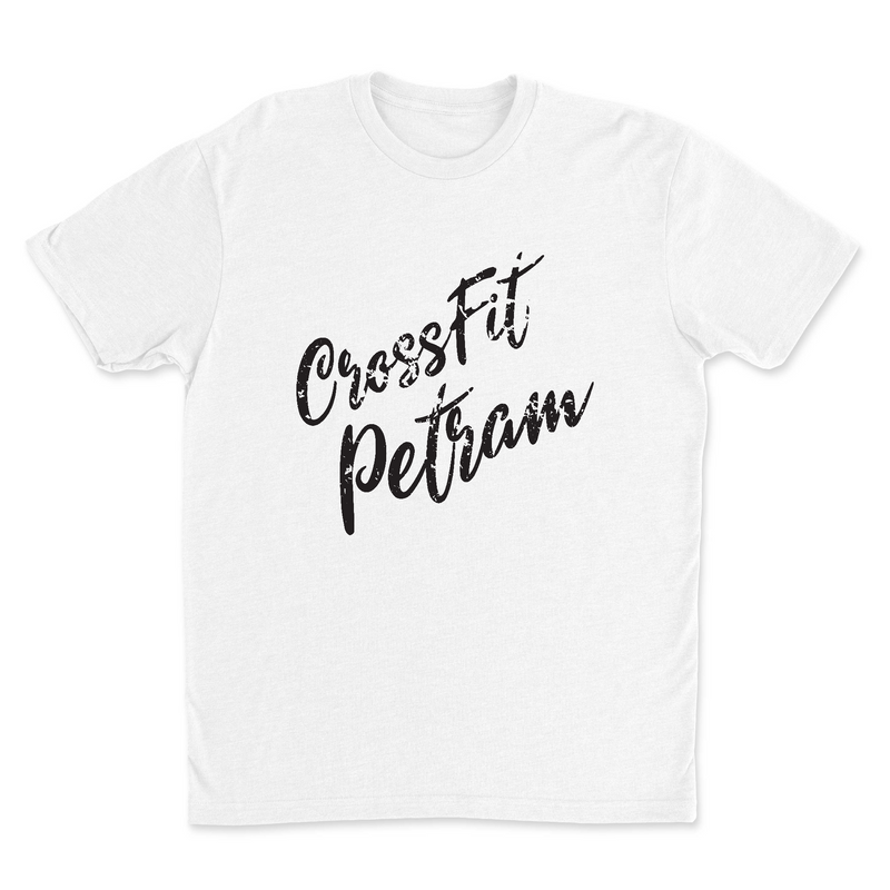 CrossFit Petram Cursive Black Mens - T-Shirt