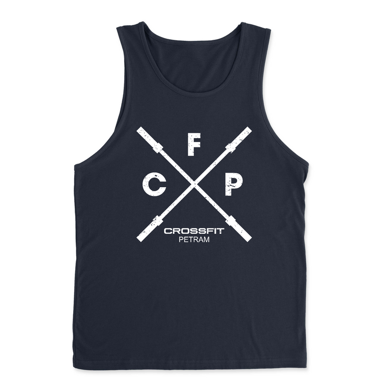 CrossFit Petram CFP White Mens - Tank Top