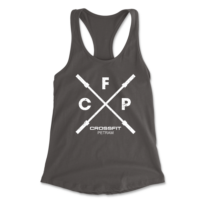 CrossFit Petram CFP White Womens - Tank Top