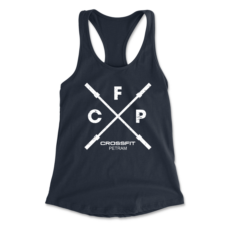 CrossFit Petram CFP White Womens - Tank Top