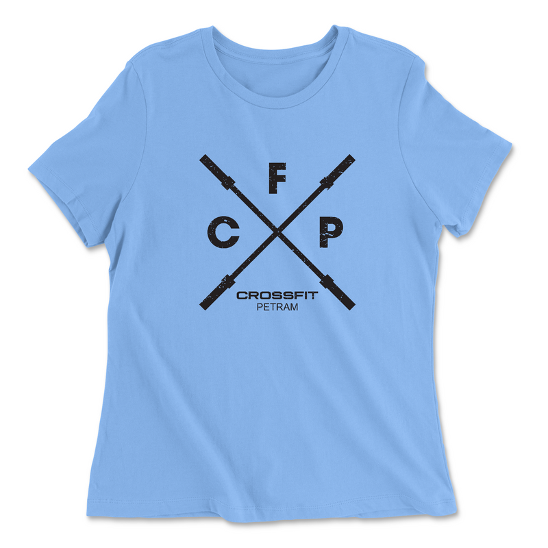 CrossFit Petram CFP Black Womens - Relaxed Jersey T-Shirt