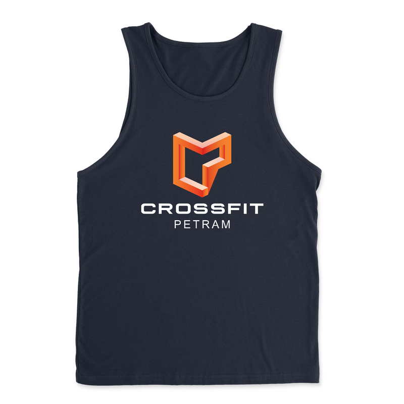 CrossFit Petram Standard White Mens - Tank Top