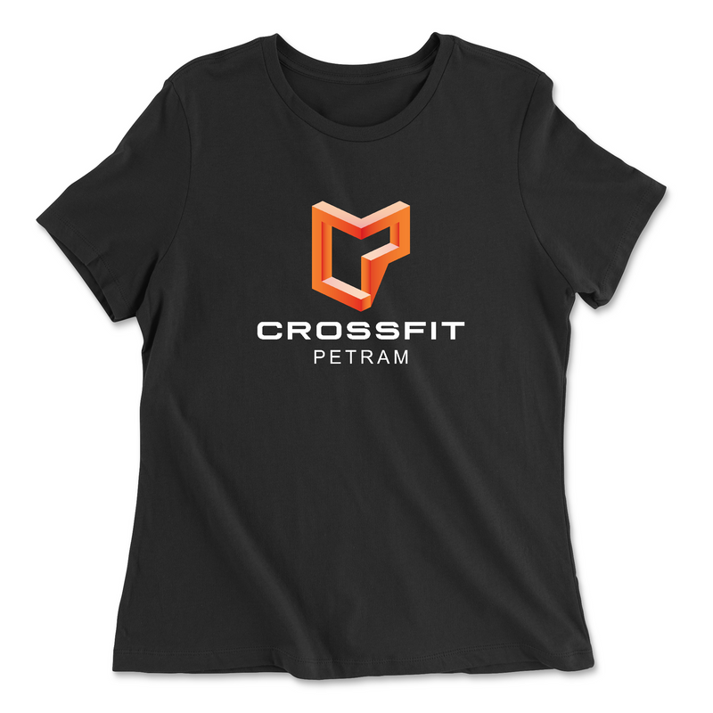 CrossFit Petram Standard White Womens - Relaxed Jersey T-Shirt