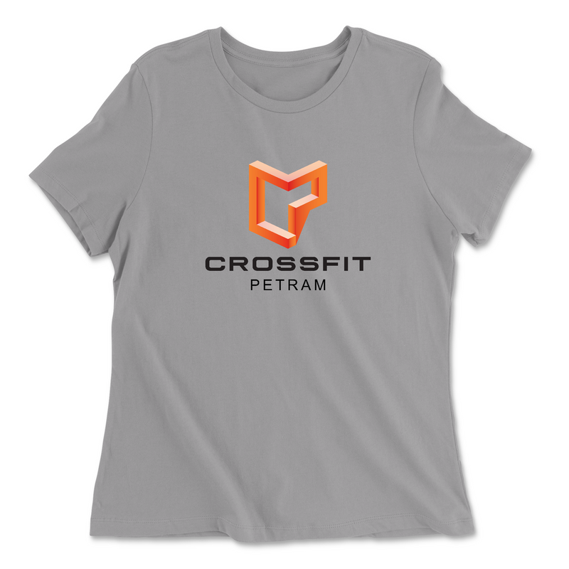 CrossFit Petram Standard Black Womens - Relaxed Jersey T-Shirt