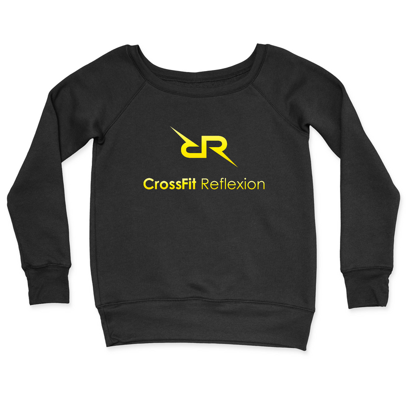 CrossFit Reflexion Yellow Womens - CrewNeck