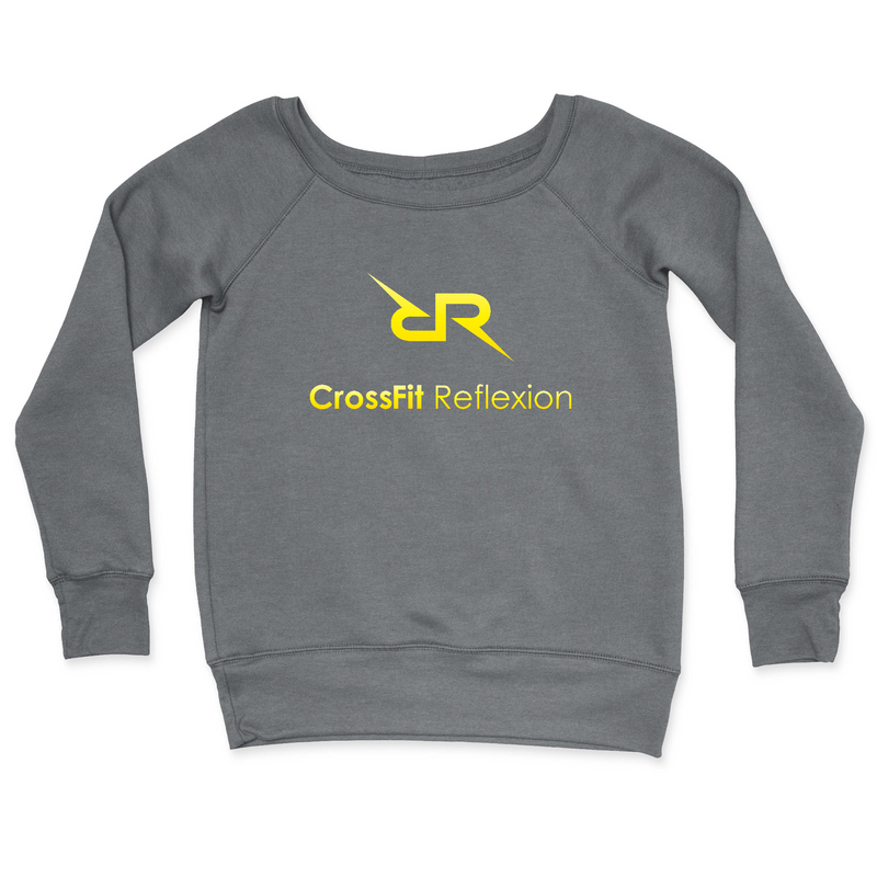 CrossFit Reflexion Yellow Womens - CrewNeck