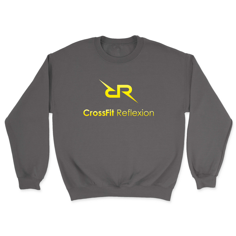 CrossFit Reflexion Yellow Mens - Midweight Sweatshirt