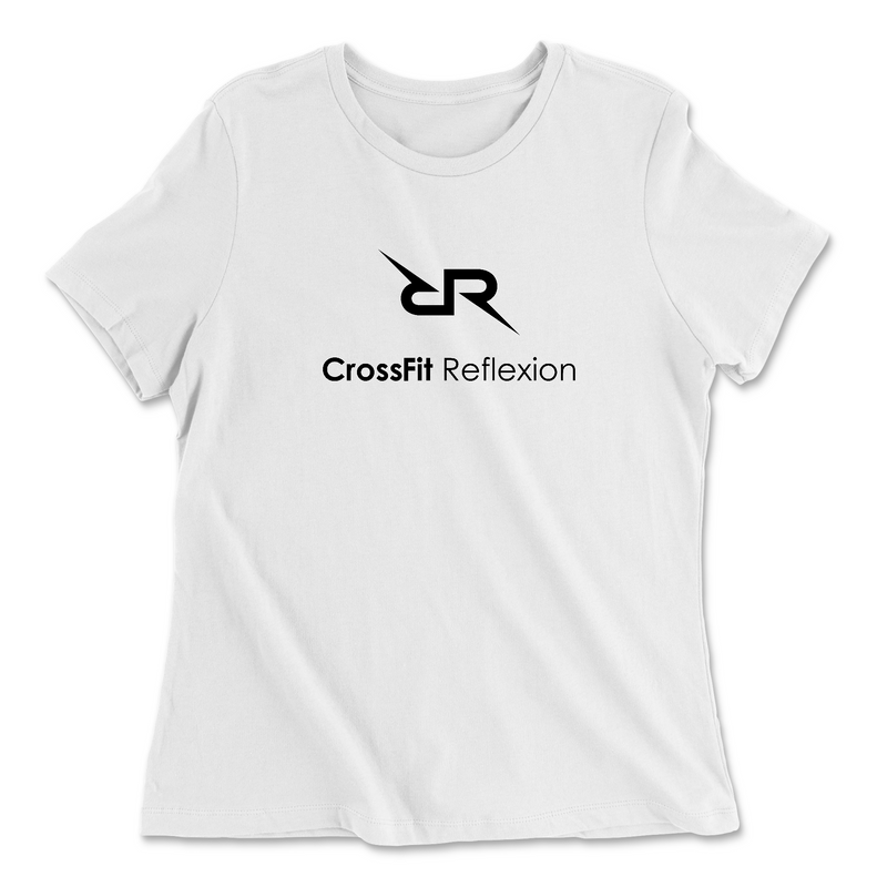 CrossFit Reflexion Standard Black Womens - Relaxed Jersey T-Shirt