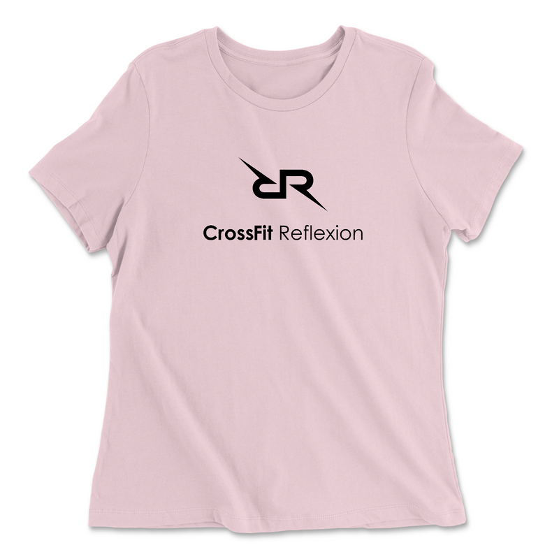 CrossFit Reflexion Standard Black Womens - Relaxed Jersey T-Shirt