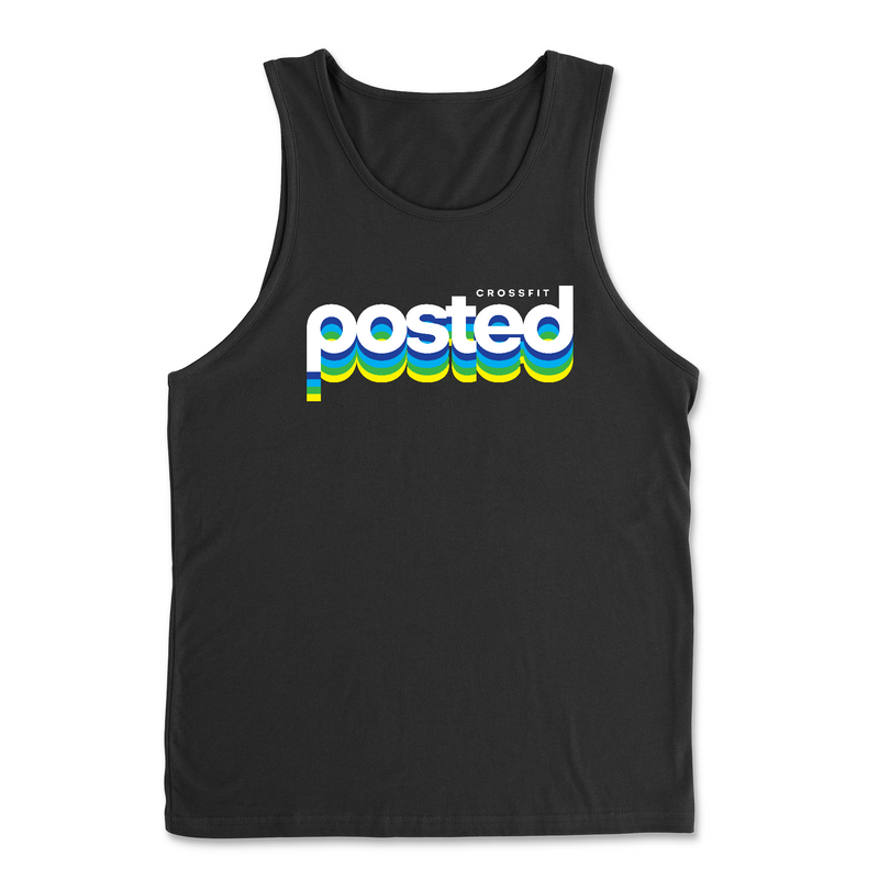 Mens 2X-Large BLACK Tank Top