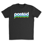 Mens 2X-Large BLACK T-Shirt