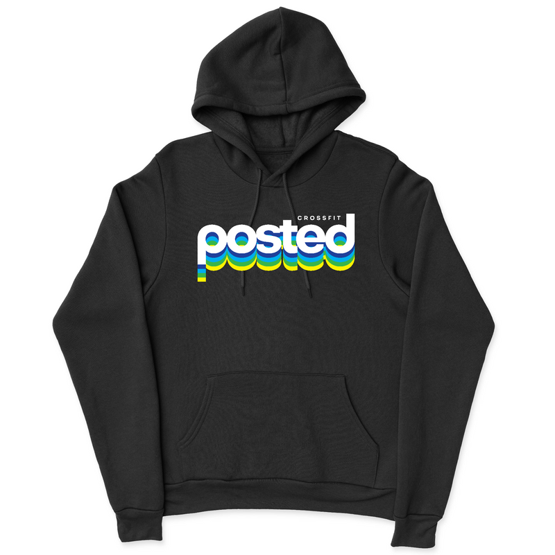 Mens 2X-Large BLACK Hoodie