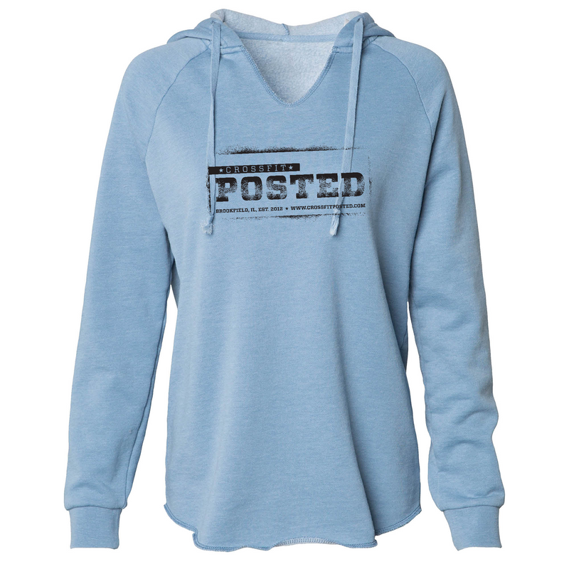 Womens 2X-Large MISTY_BLUE Hoodie