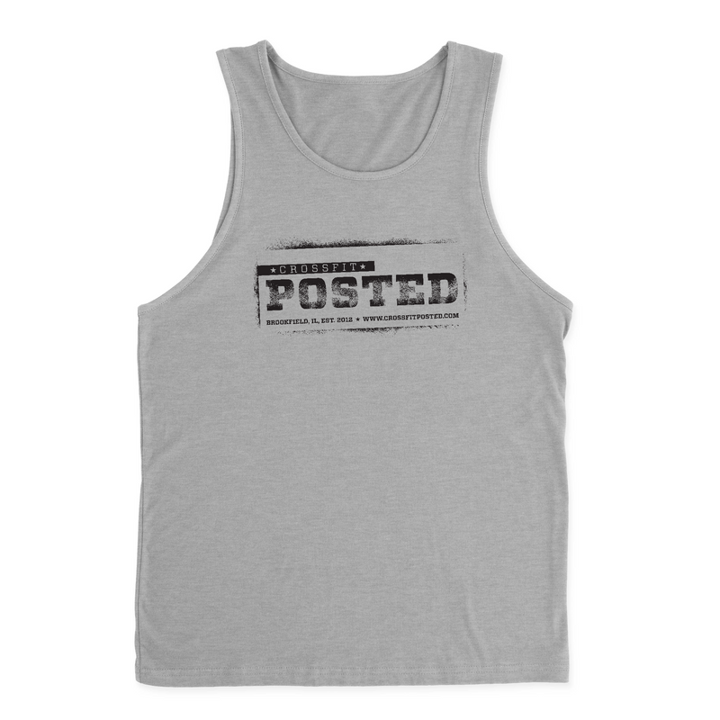 Mens 2X-Large HEATHER_GRAY Tank Top
