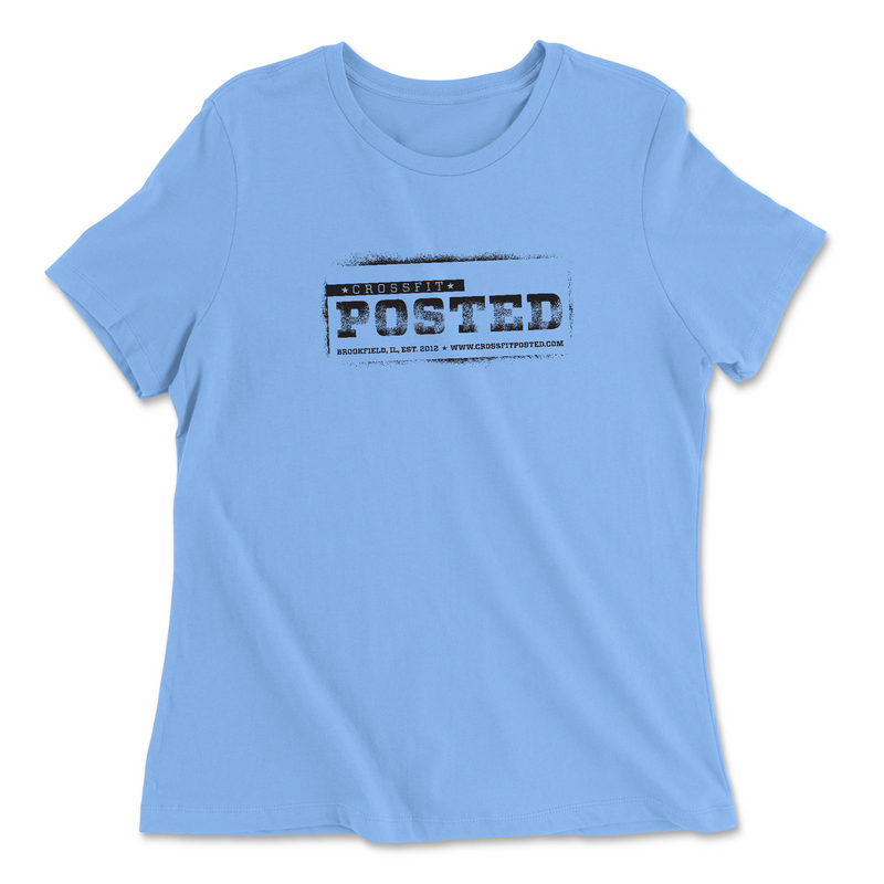 Womens 2X-Large CAROLINA_BLUE Relaxed Jersey T-Shirt