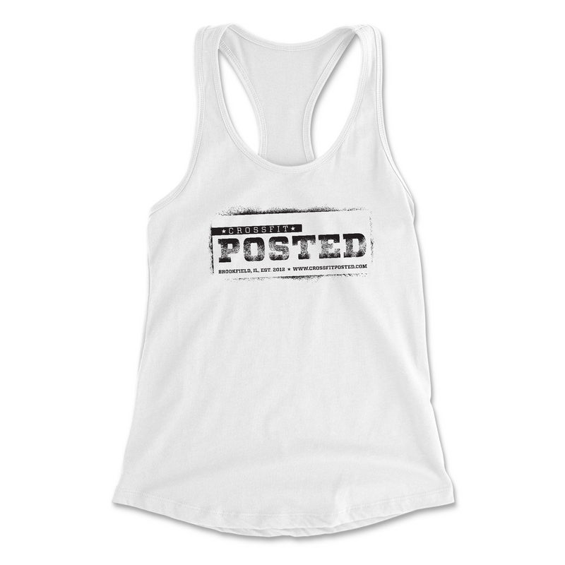 Womens 2X-Large WHITE Tank Top