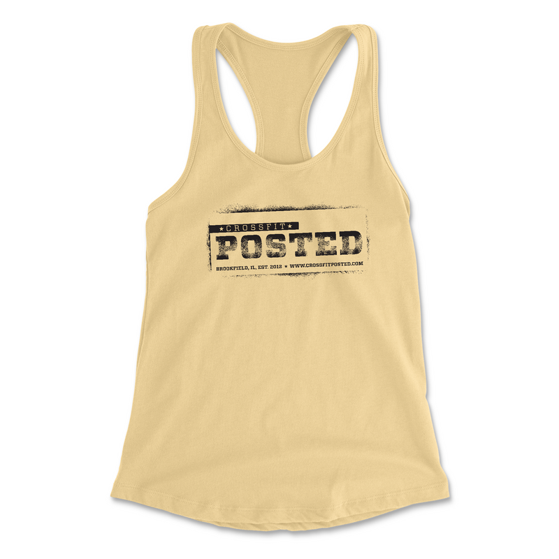 Womens 2X-Large BANANA_CREAM Tank Top