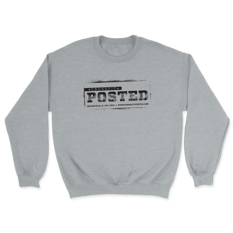 Mens 2X-Large GRAY_HEATHER Midweight Sweatshirt