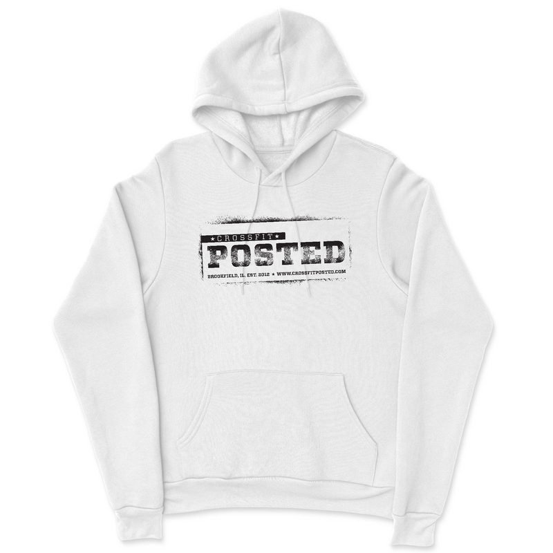 Mens 2X-Large WHITE Hoodie