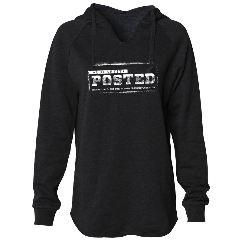 Womens 2X-Large BLACK Hoodie