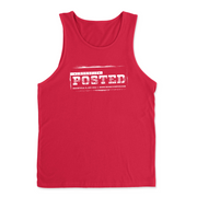 Mens 2X-Large RED Tank Top