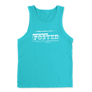 Mens 2X-Large TAHITI_BLUE Tank Top