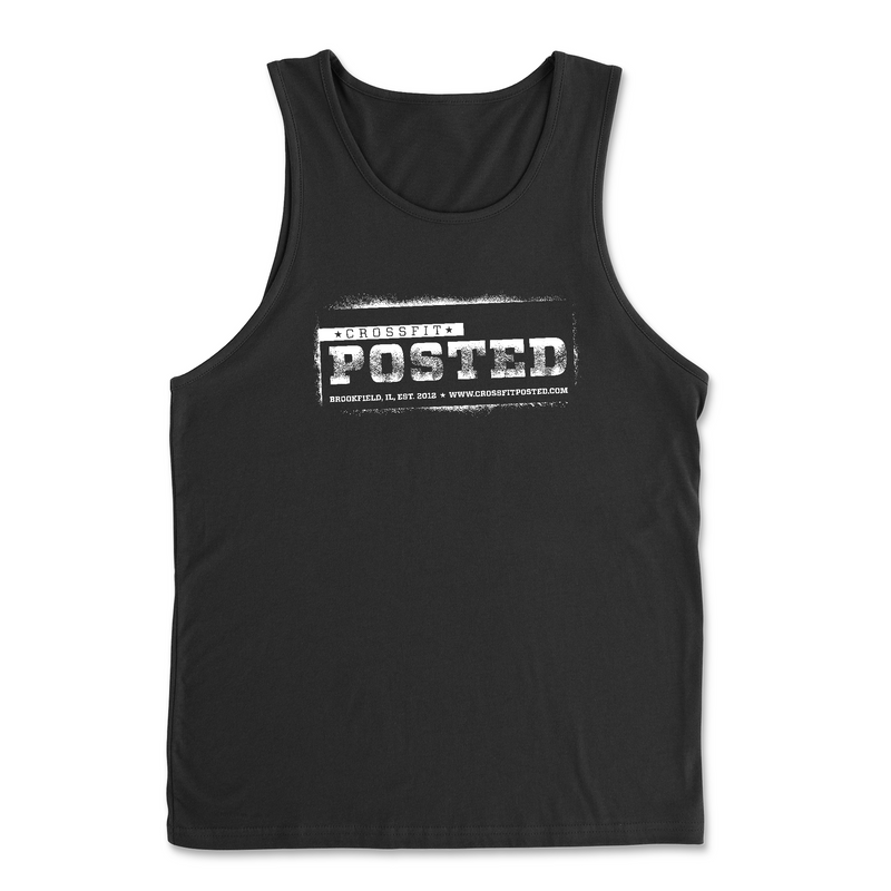 Mens 2X-Large BLACK Tank Top
