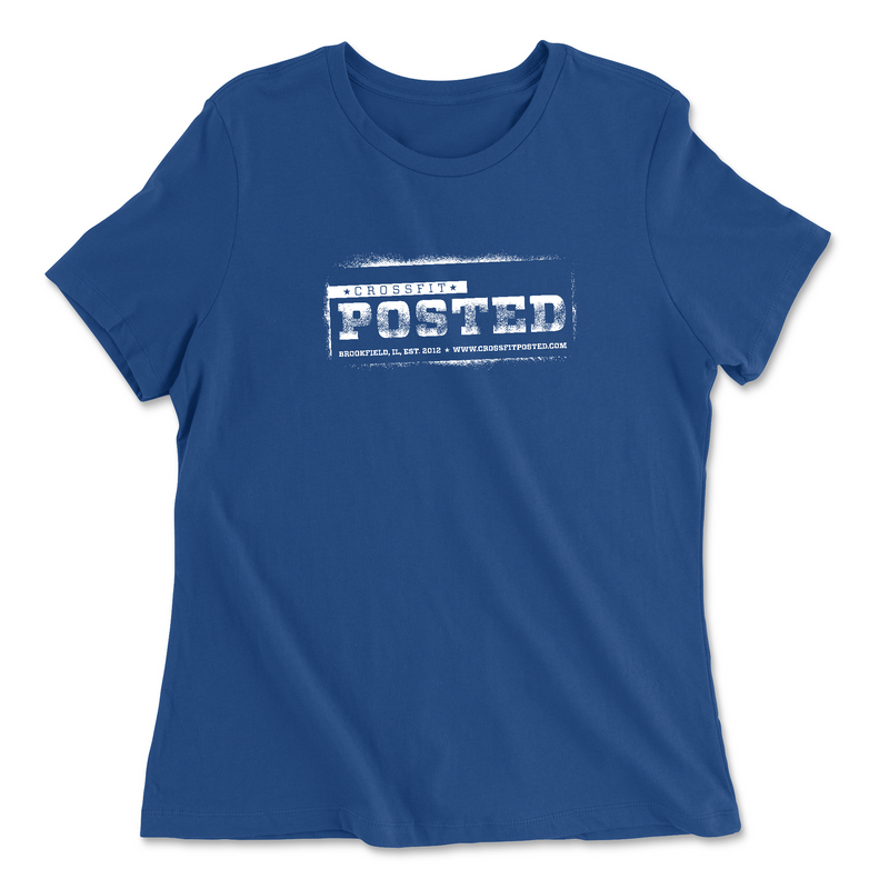 Womens 2X-Large TRUE_ROYAL Relaxed Jersey T-Shirt