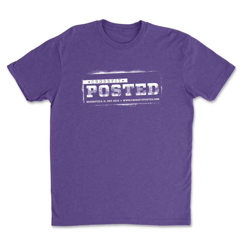 Mens 2X-Large PURPLE_RUSH T-Shirt