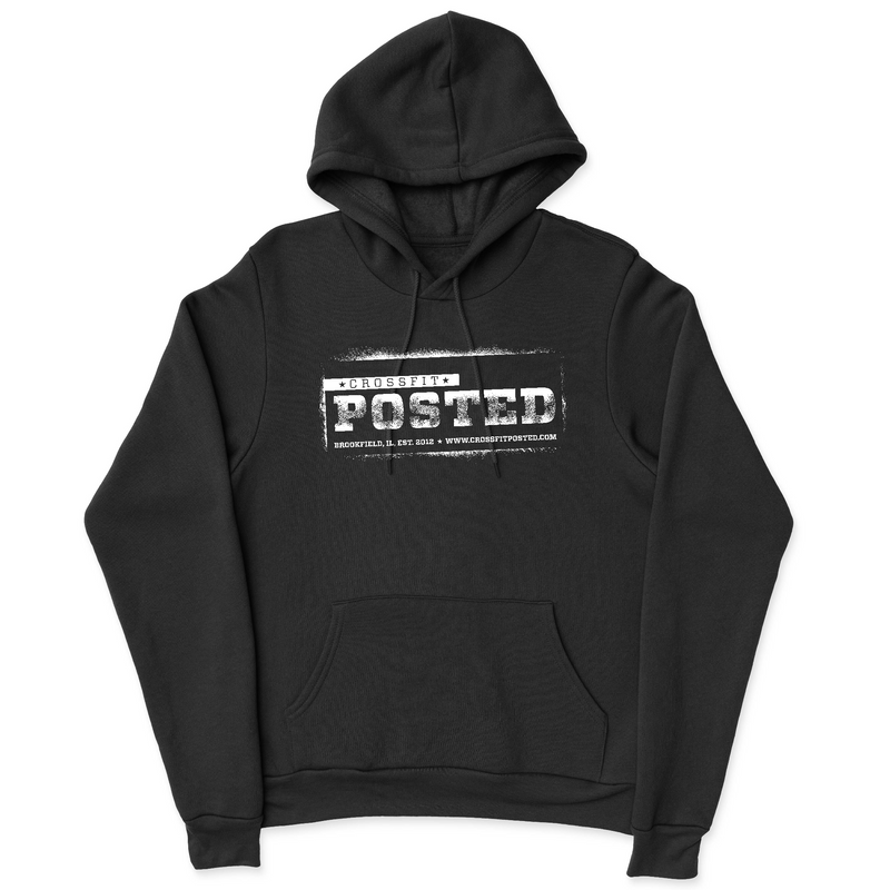 Mens 2X-Large BLACK Hoodie