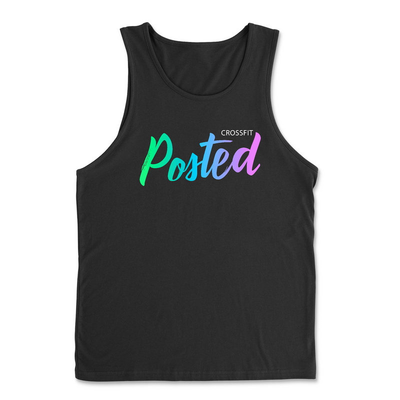 Mens 2X-Large BLACK Tank Top