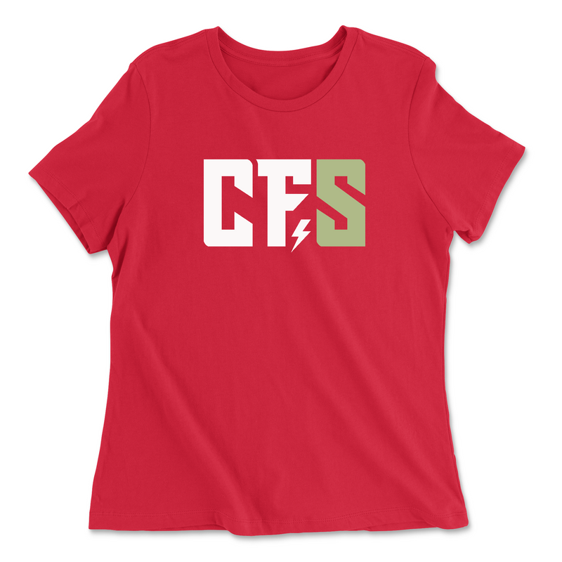 CrossFit Sage CFS White Womens - Relaxed Jersey T-Shirt