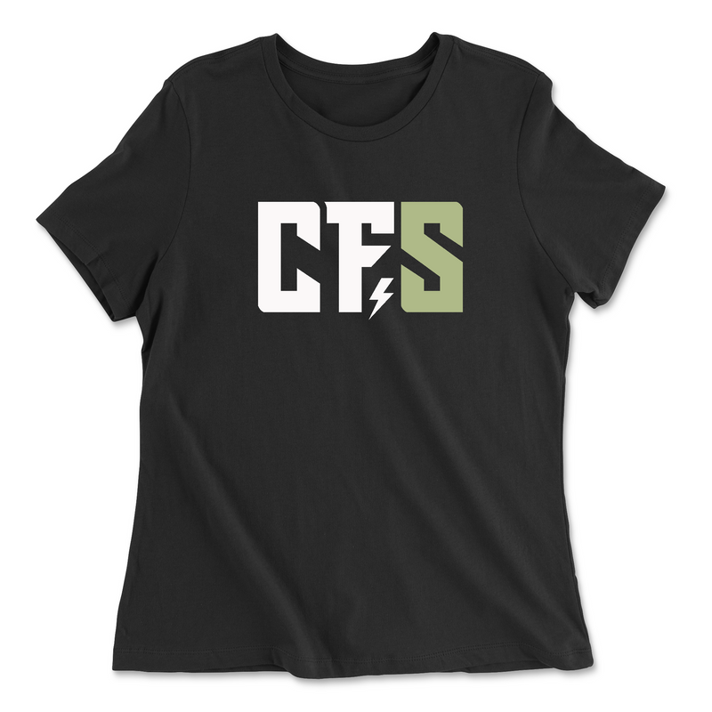 CrossFit Sage CFS White Womens - Relaxed Jersey T-Shirt