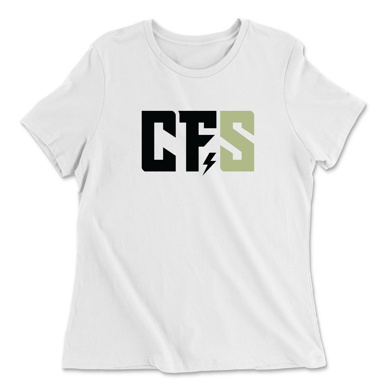 CrossFit Sage CFS Black Womens - Relaxed Jersey T-Shirt