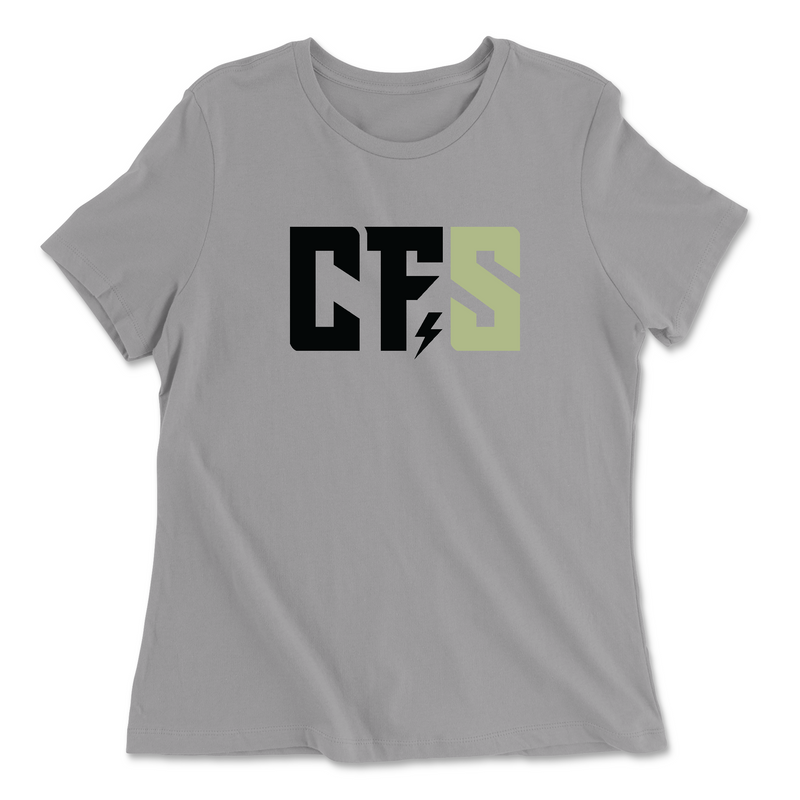 CrossFit Sage CFS Black Womens - Relaxed Jersey T-Shirt