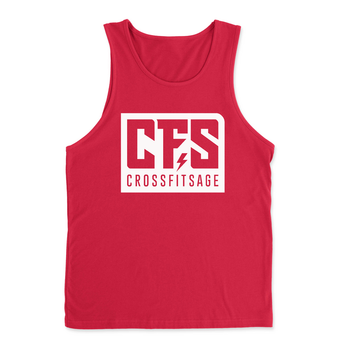 CrossFit Sage White Mens - Tank Top