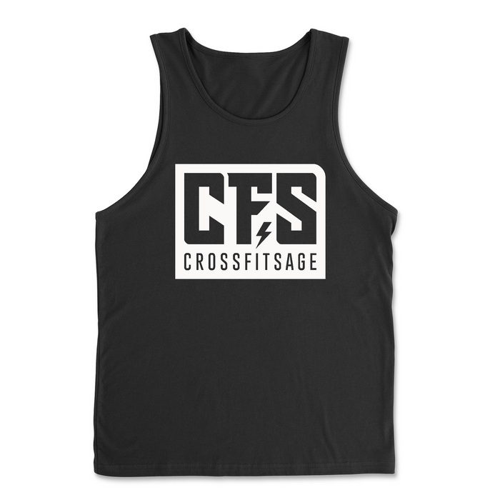 CrossFit Sage White Mens - Tank Top