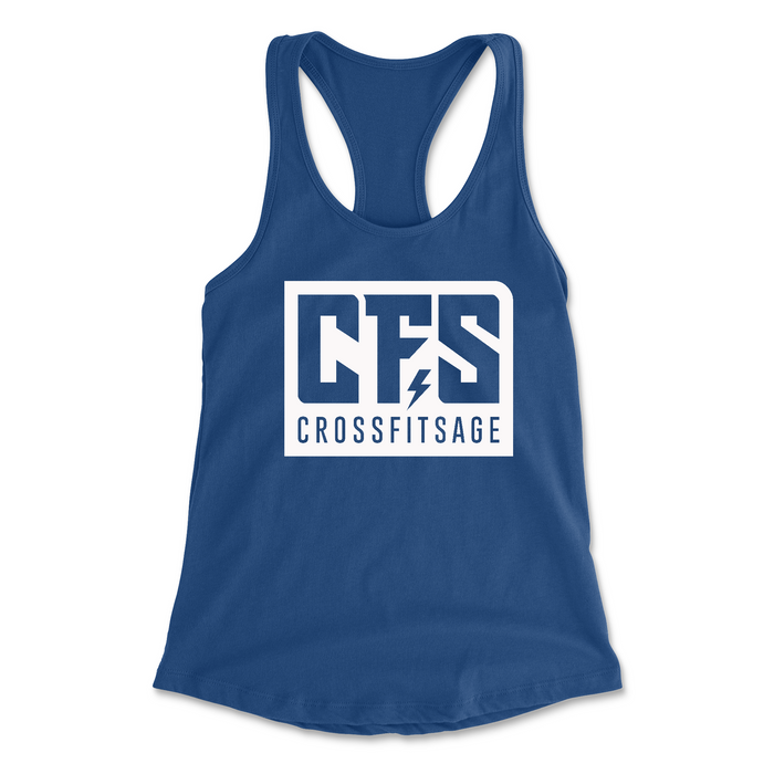 CrossFit Sage White Womens - Tank Top