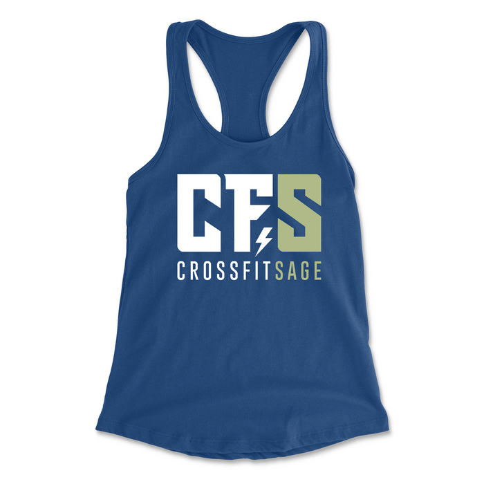 CrossFit Sage Standard White Womens - Tank Top