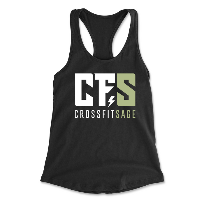 CrossFit Sage Standard White Womens - Tank Top