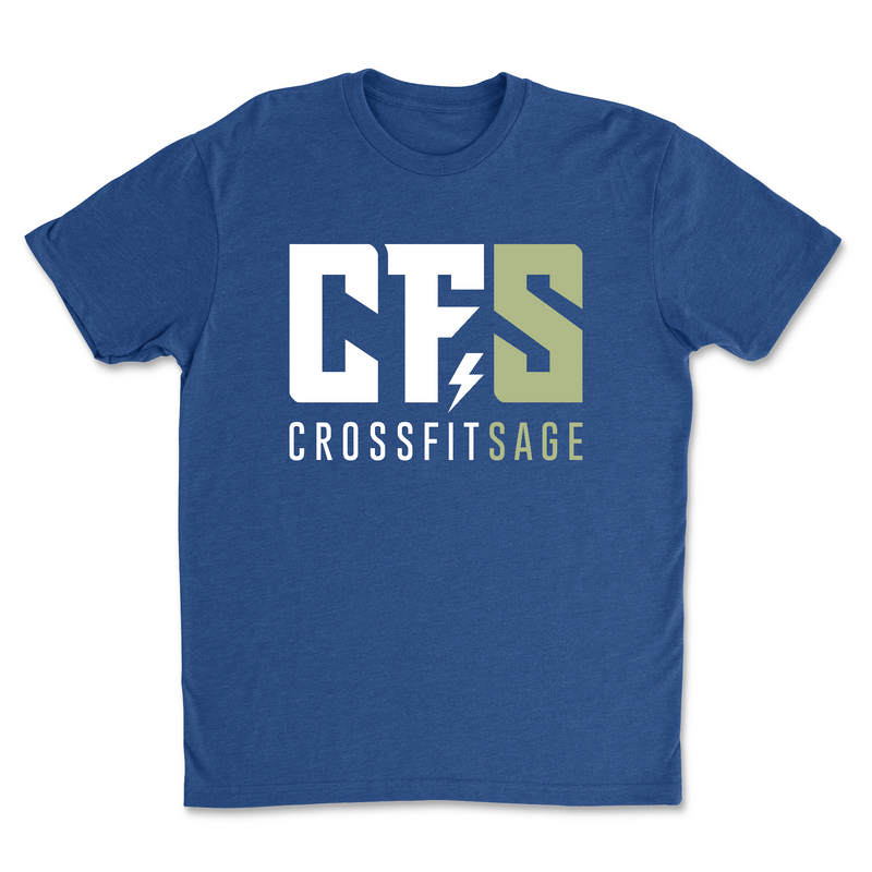 CrossFit Sage Standard White Mens - T-Shirt