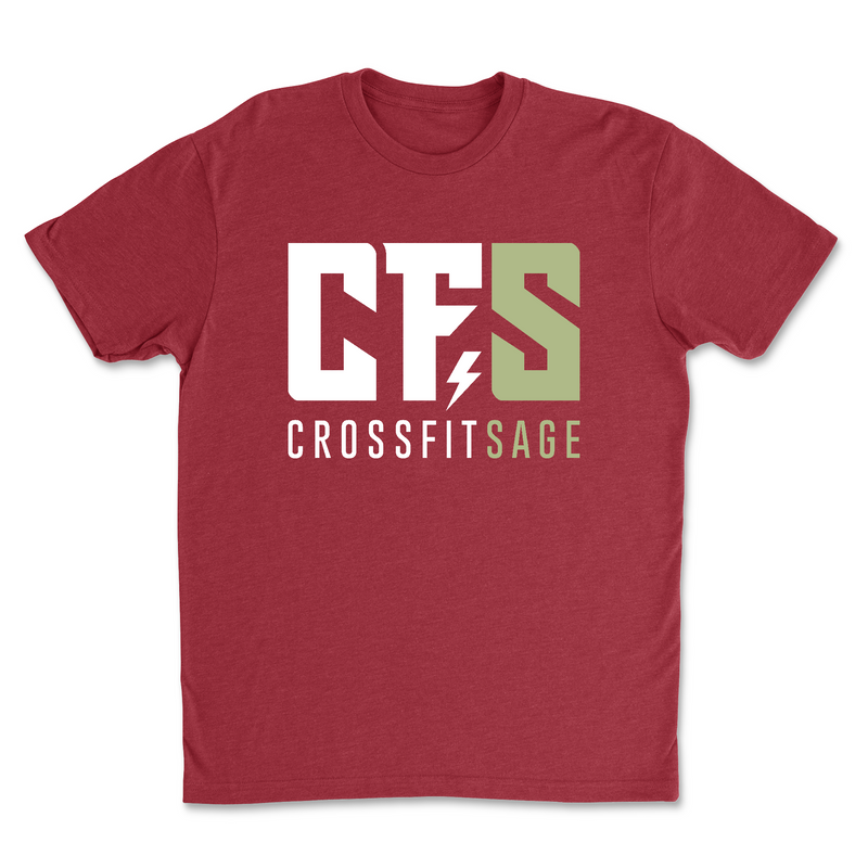 CrossFit Sage Standard White Mens - T-Shirt