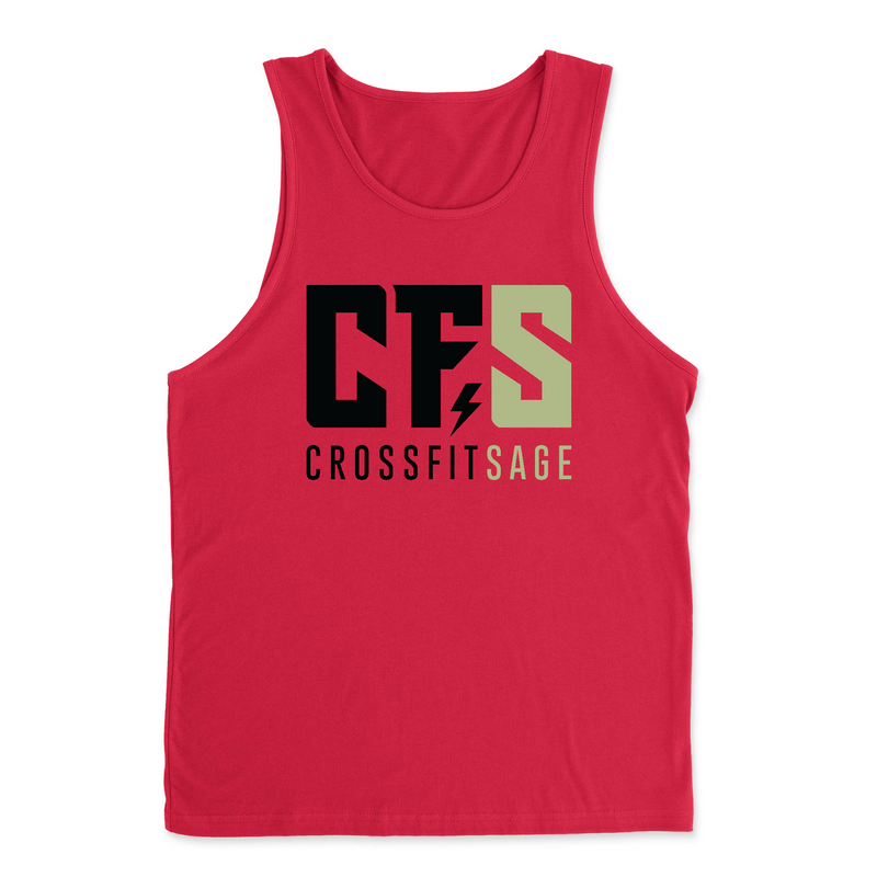 CrossFit Sage Standard Black Mens - Tank Top