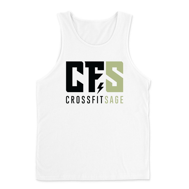 CrossFit Sage Standard Black Mens - Tank Top