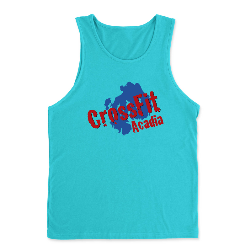 Mens 2X-Large TAHITI_BLUE Tank Top