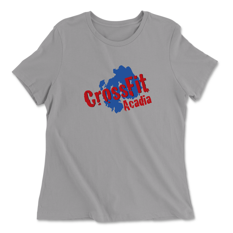 Womens 2X-Large SOLID_ATHETIC_GREY Relaxed Jersey T-Shirt