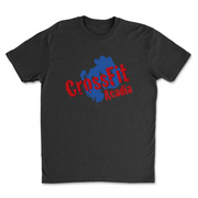 Mens 2X-Large BLACK T-Shirt