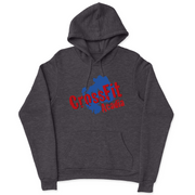 Mens 2X-Large CHARCOAL_HEATHER Hooded T-Shirt